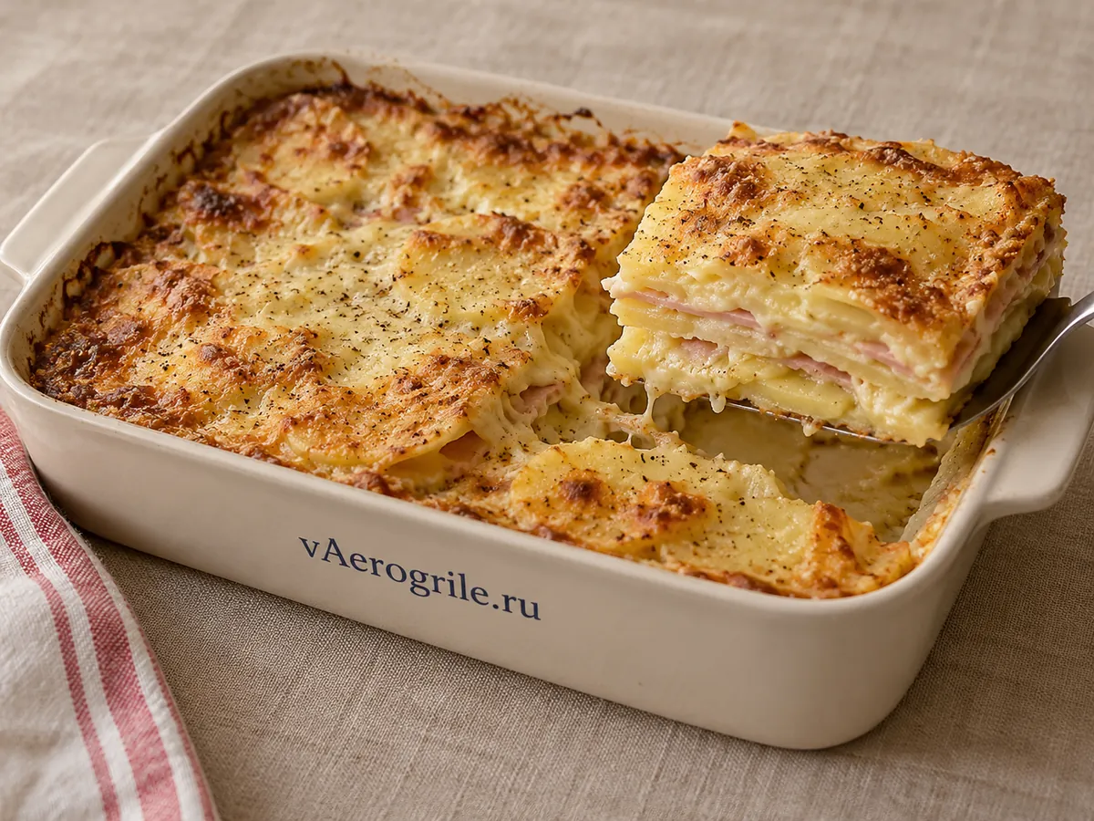 Картофельная лазанья