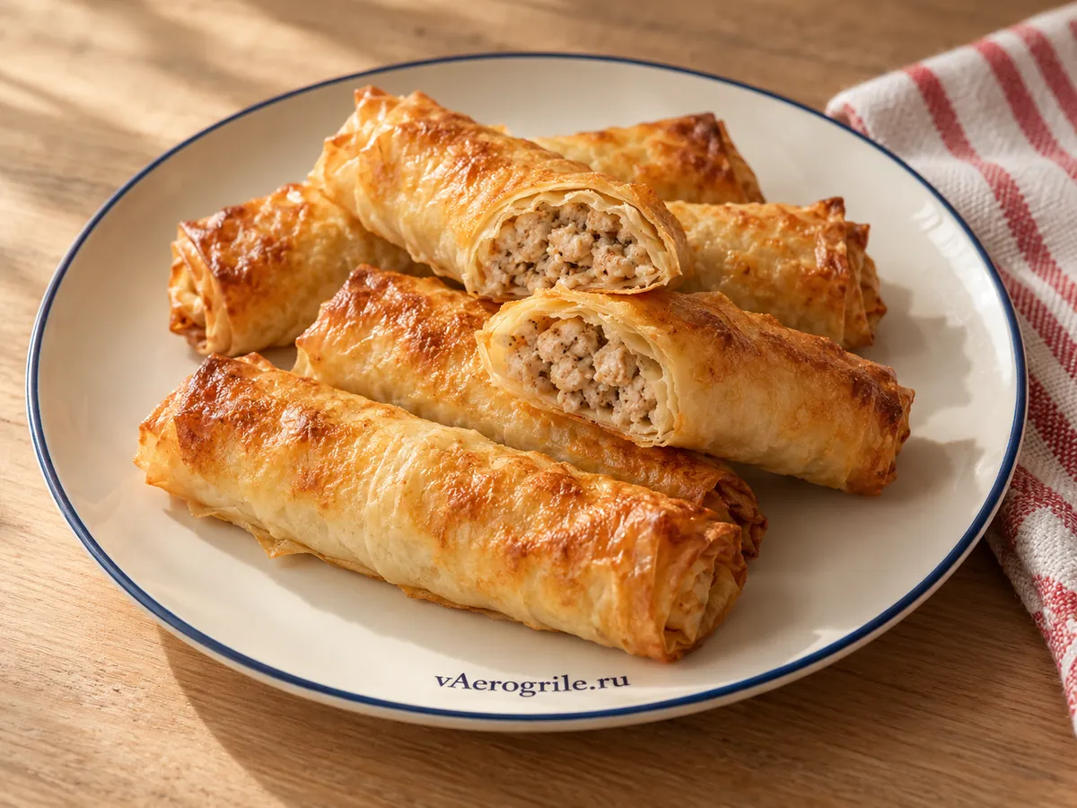 Роллини из курицы