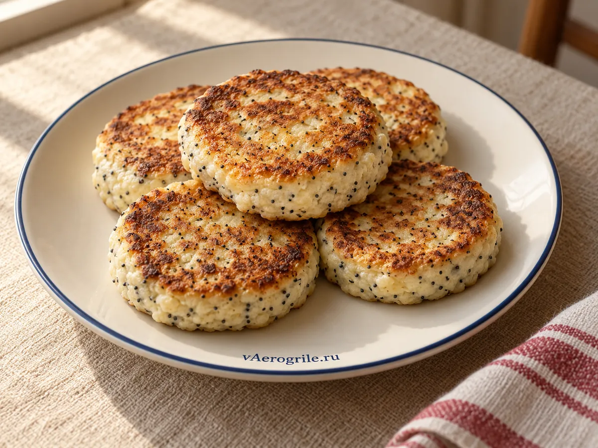 Сырники с маком и манкой