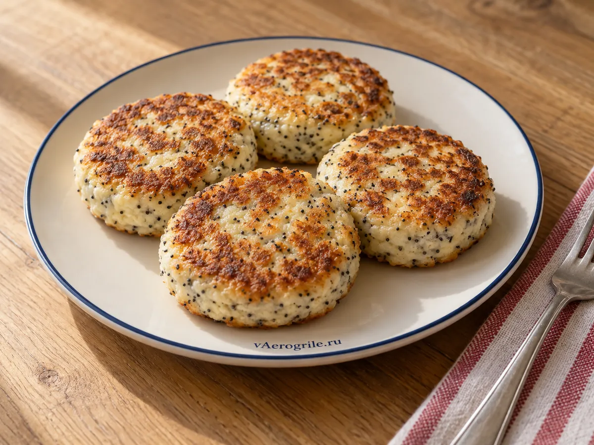 Сырники с маком